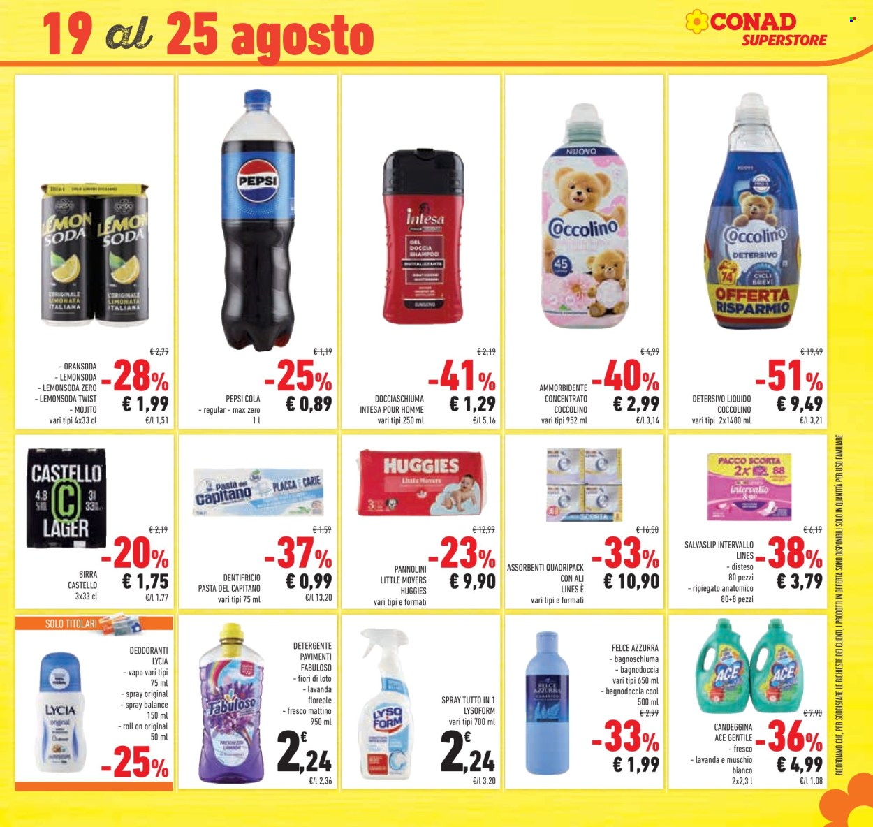 Volantino Conad Superstore - 12/8/2026 - 25/8/2026. Pagina 45