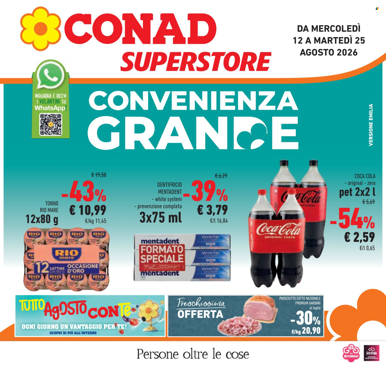 Volantino Conad Superstore - 12/8/2026 - 25/8/2026. Pagina 1
