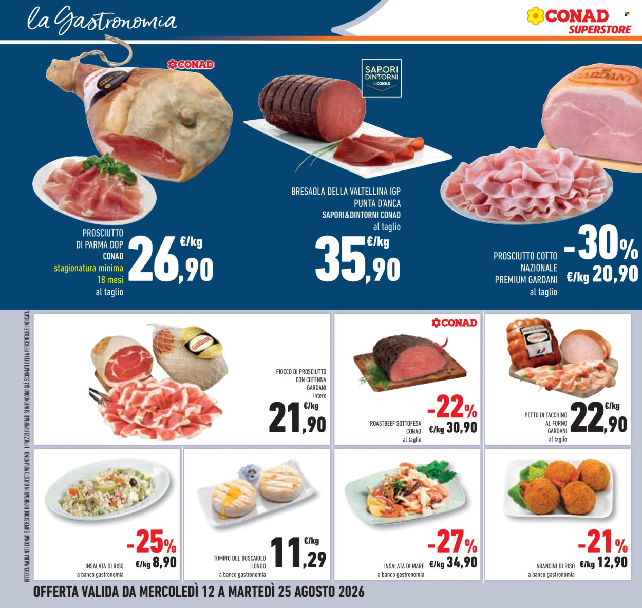 Volantino Conad Superstore - 12/8/2026 - 25/8/2026. Pagina 10