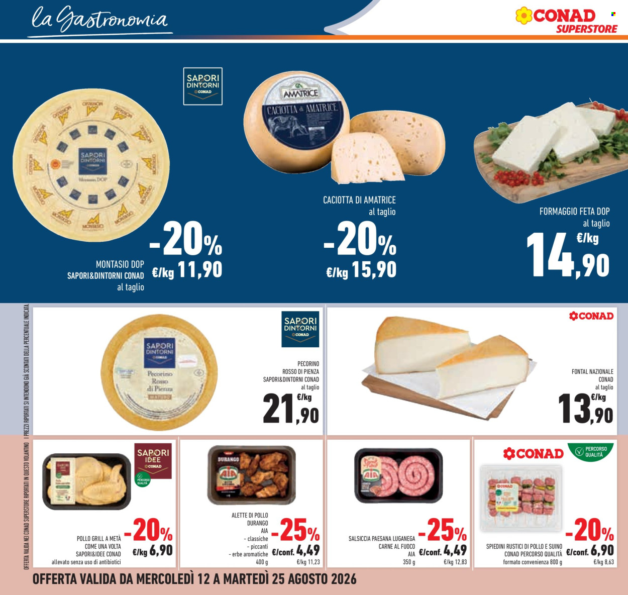 Volantino Conad Superstore - 12/8/2026 - 25/8/2026. Pagina 12