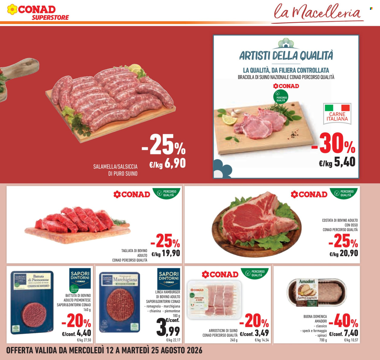 Volantino Conad Superstore - 12/8/2026 - 25/8/2026. Pagina 13