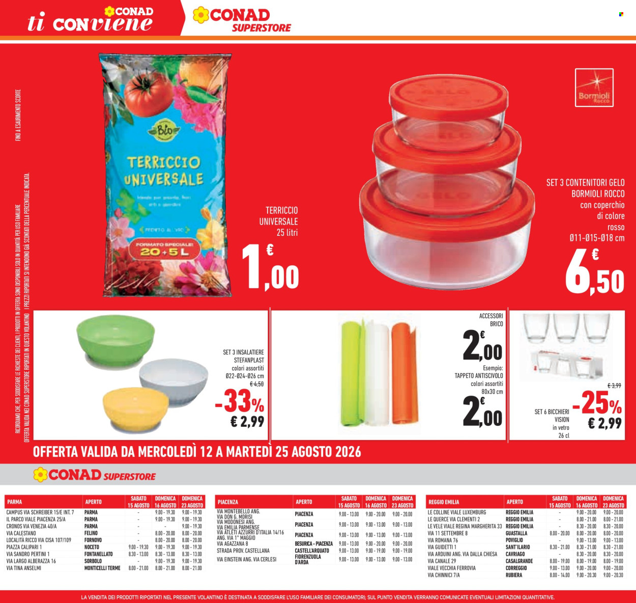 Volantino Conad Superstore - 12/8/2026 - 25/8/2026. Pagina 30