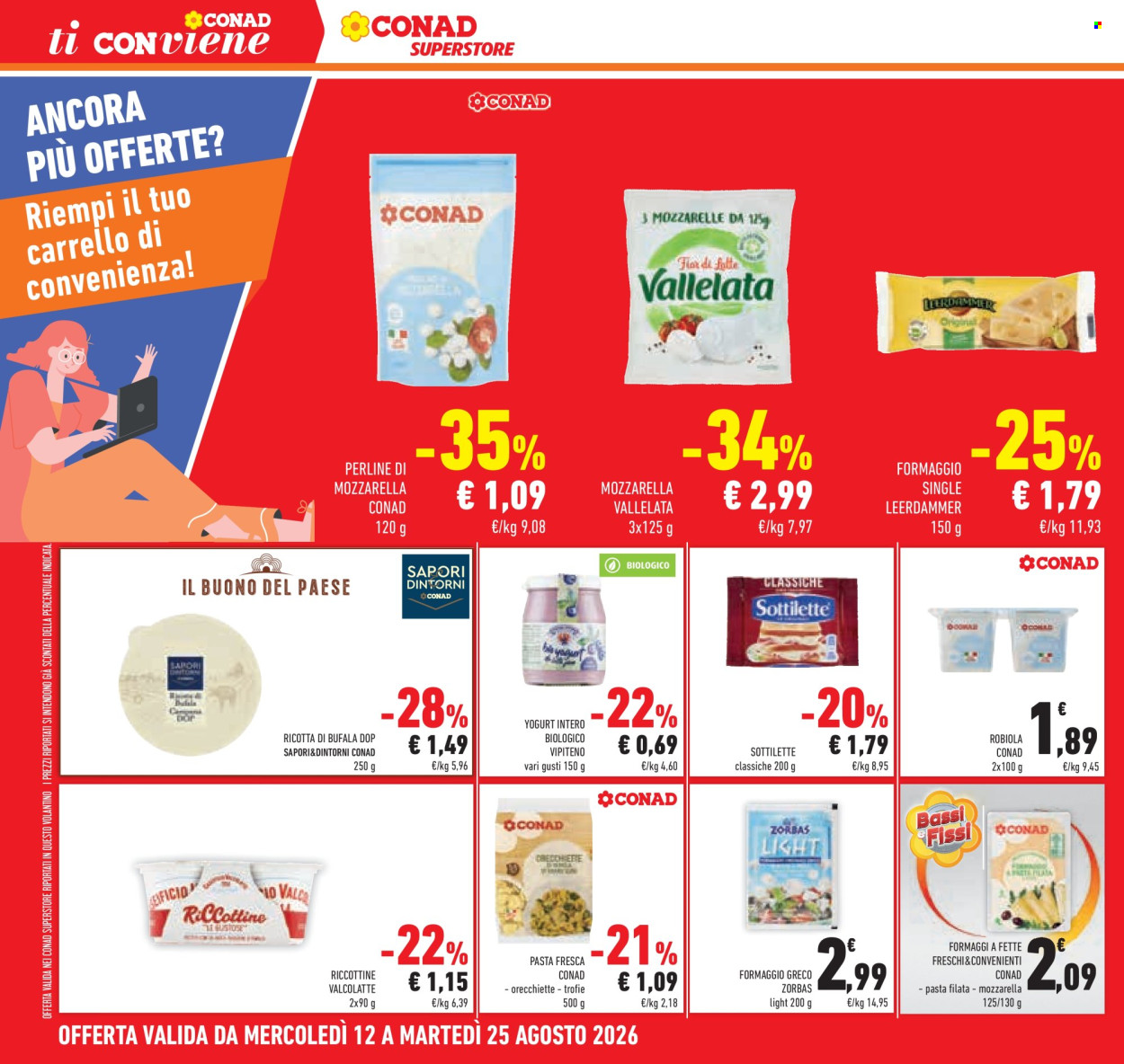Volantino Conad Superstore - 12/8/2026 - 25/8/2026. Pagina 32