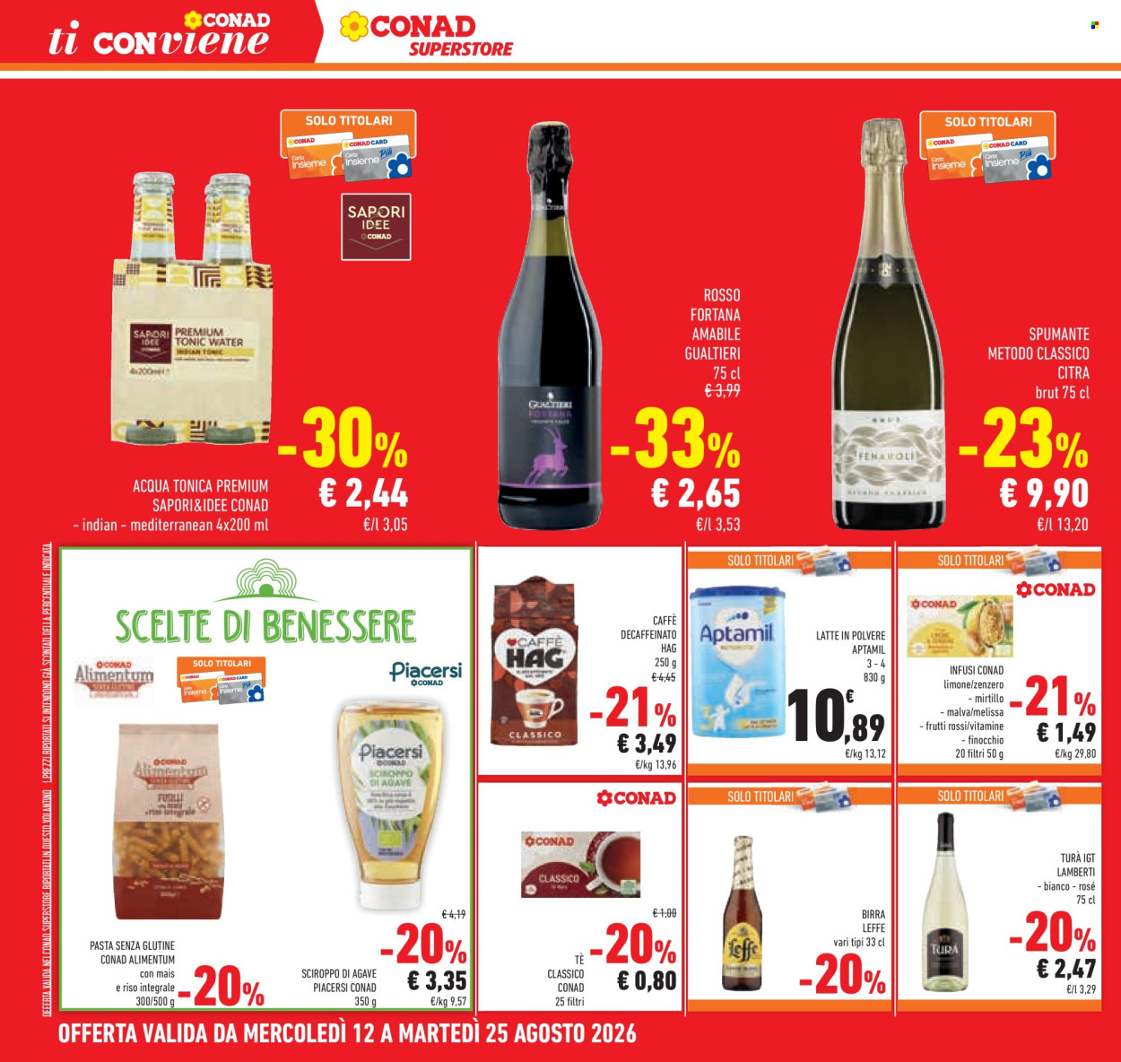 Volantino Conad Superstore - 12/8/2026 - 25/8/2026. Pagina 34