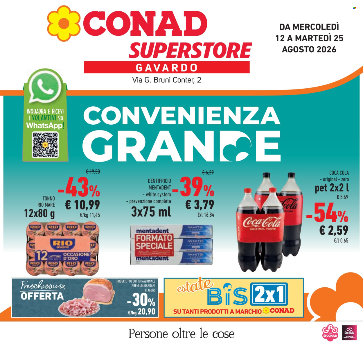 Volantino Conad Superstore - 12/8/2026 - 25/8/2026. Pagina 1