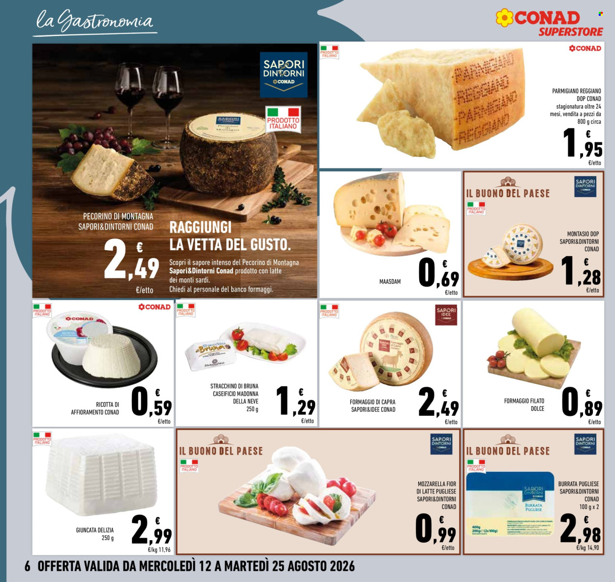 Volantino Conad Superstore - 12/8/2026 - 25/8/2026. Pagina 6