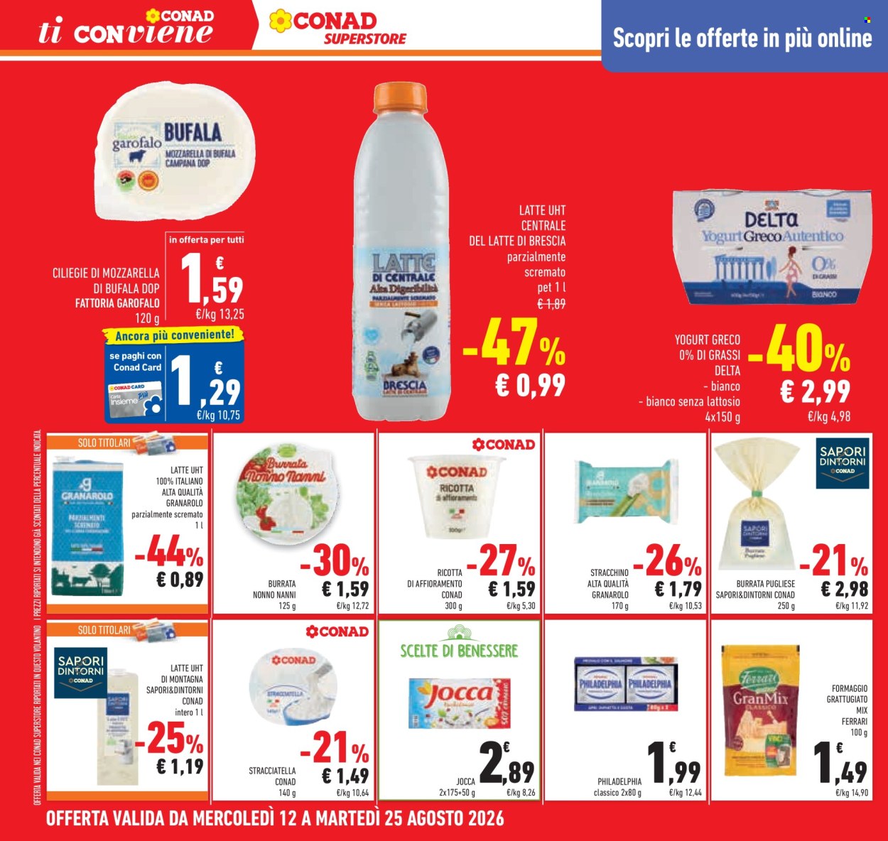 Volantino Conad Superstore - 12/8/2026 - 25/8/2026. Pagina 24