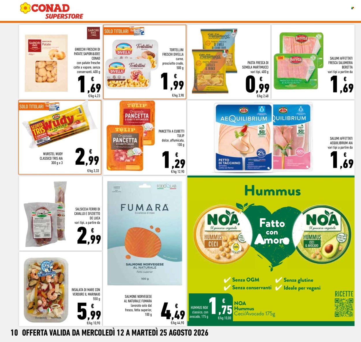 Volantino Conad Superstore - 12/8/2026 - 25/8/2026. Pagina 10