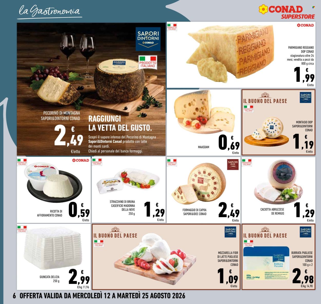 Volantino Conad Superstore - 12/8/2026 - 25/8/2026. Pagina 6