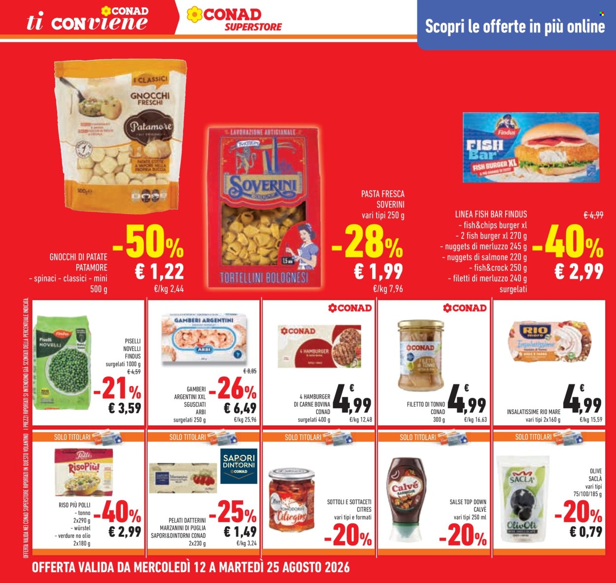 Volantino Conad Superstore - 12/8/2026 - 25/8/2026. Pagina 26