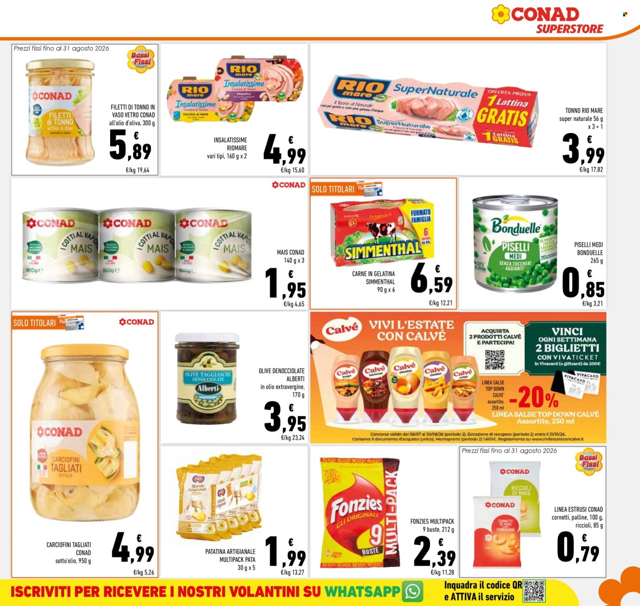 Volantino Conad Superstore - 12/8/2026 - 25/8/2026. Pagina 13