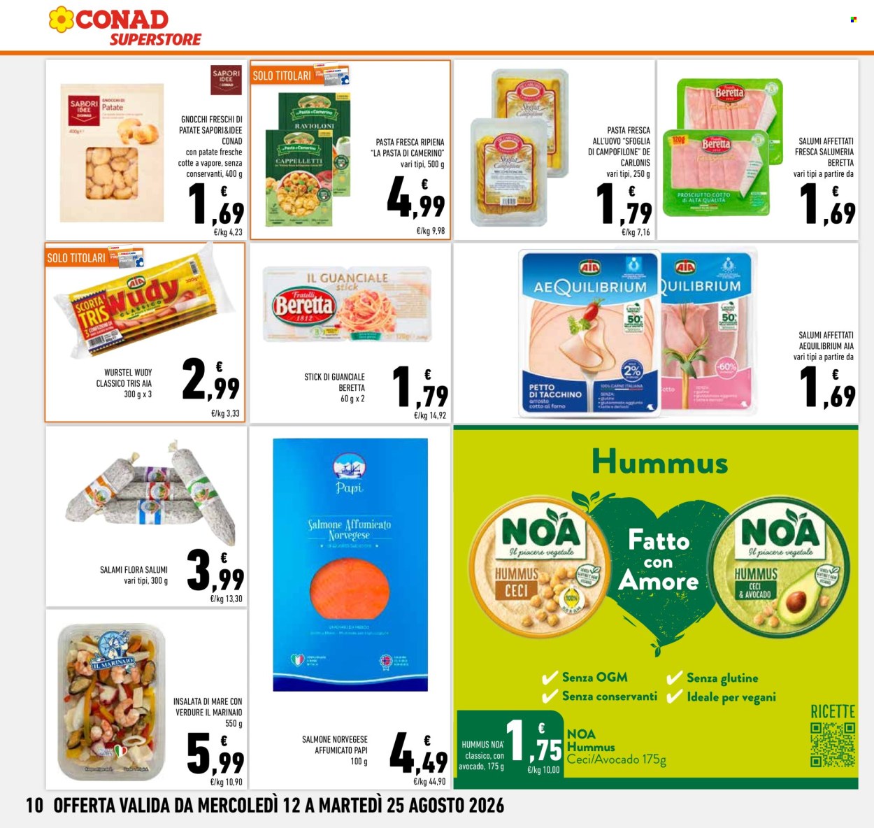Volantino Conad Superstore - 12/8/2026 - 25/8/2026. Pagina 10