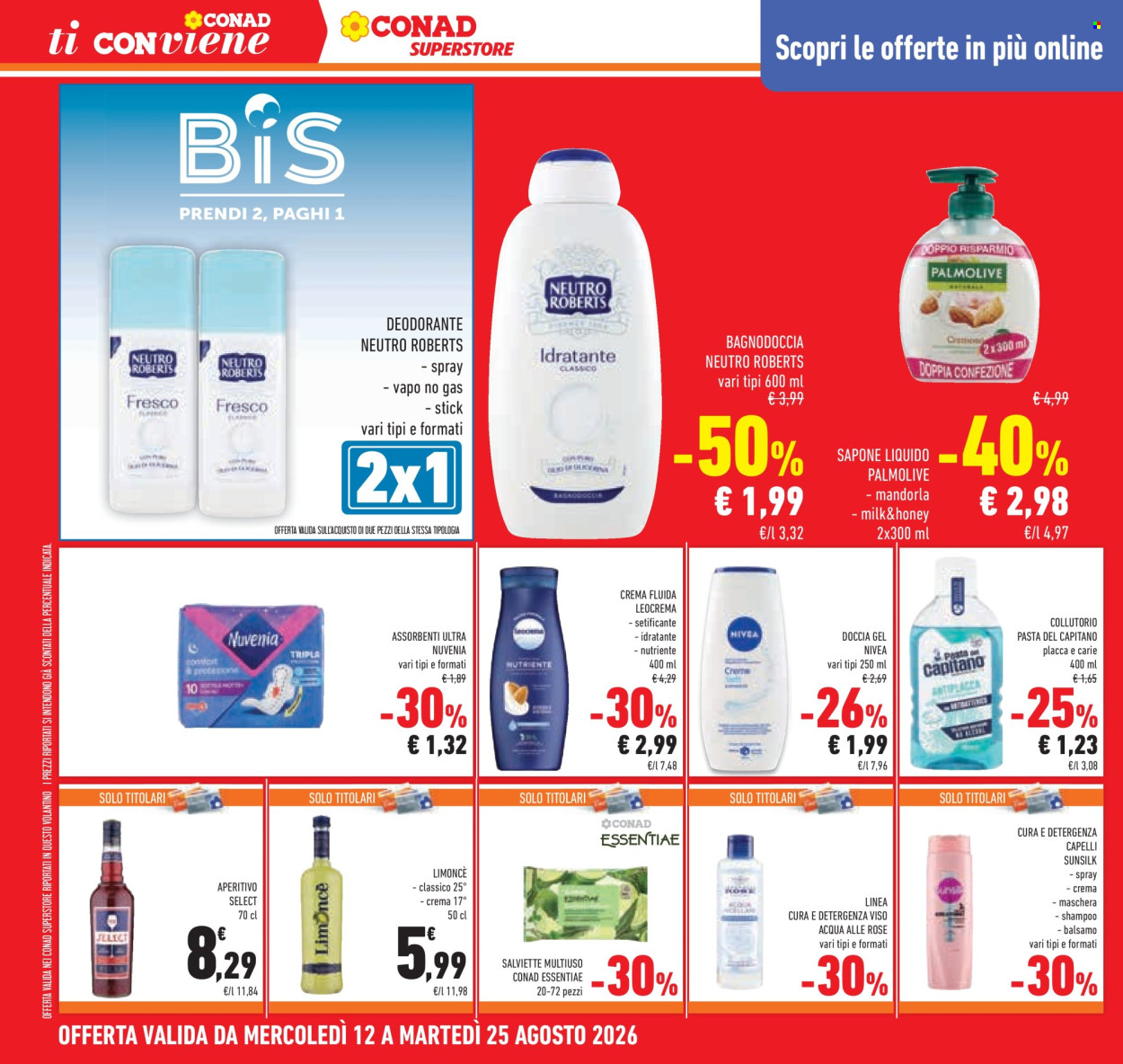 Volantino Conad Superstore - 12/8/2026 - 25/8/2026. Pagina 32