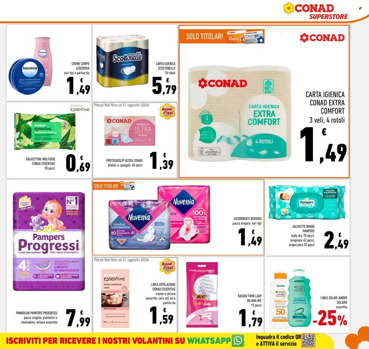 Volantino Conad Superstore - 12/8/2026 - 25/8/2026. Pagina 21