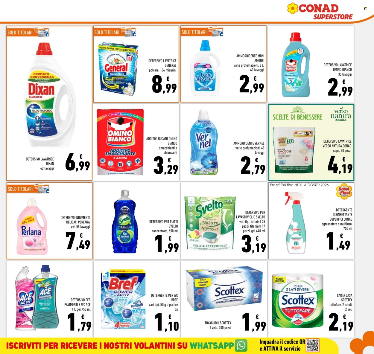 Volantino Conad Superstore - 12/8/2026 - 25/8/2026. Pagina 23