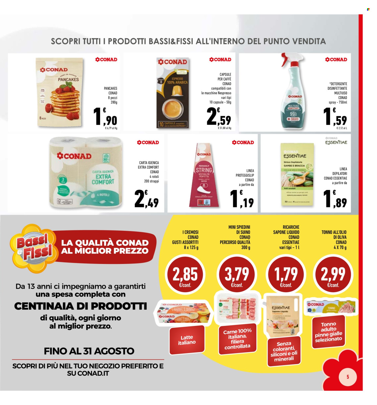 Volantino Conad - 12/8/2026 - 23/8/2026. Pagina 5