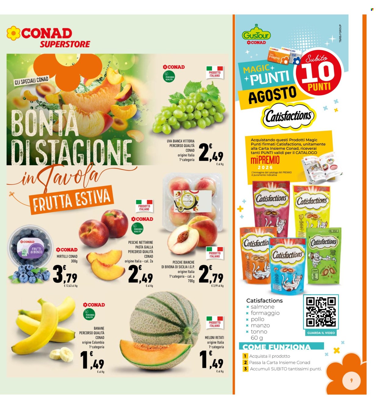 Volantino Conad - 12/8/2026 - 23/8/2026. Pagina 9