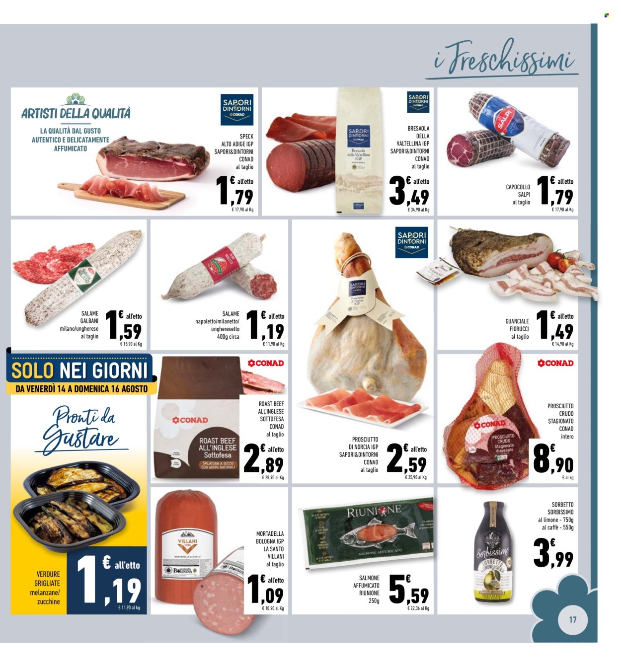 Volantino Conad - 12/8/2026 - 23/8/2026. Pagina 17