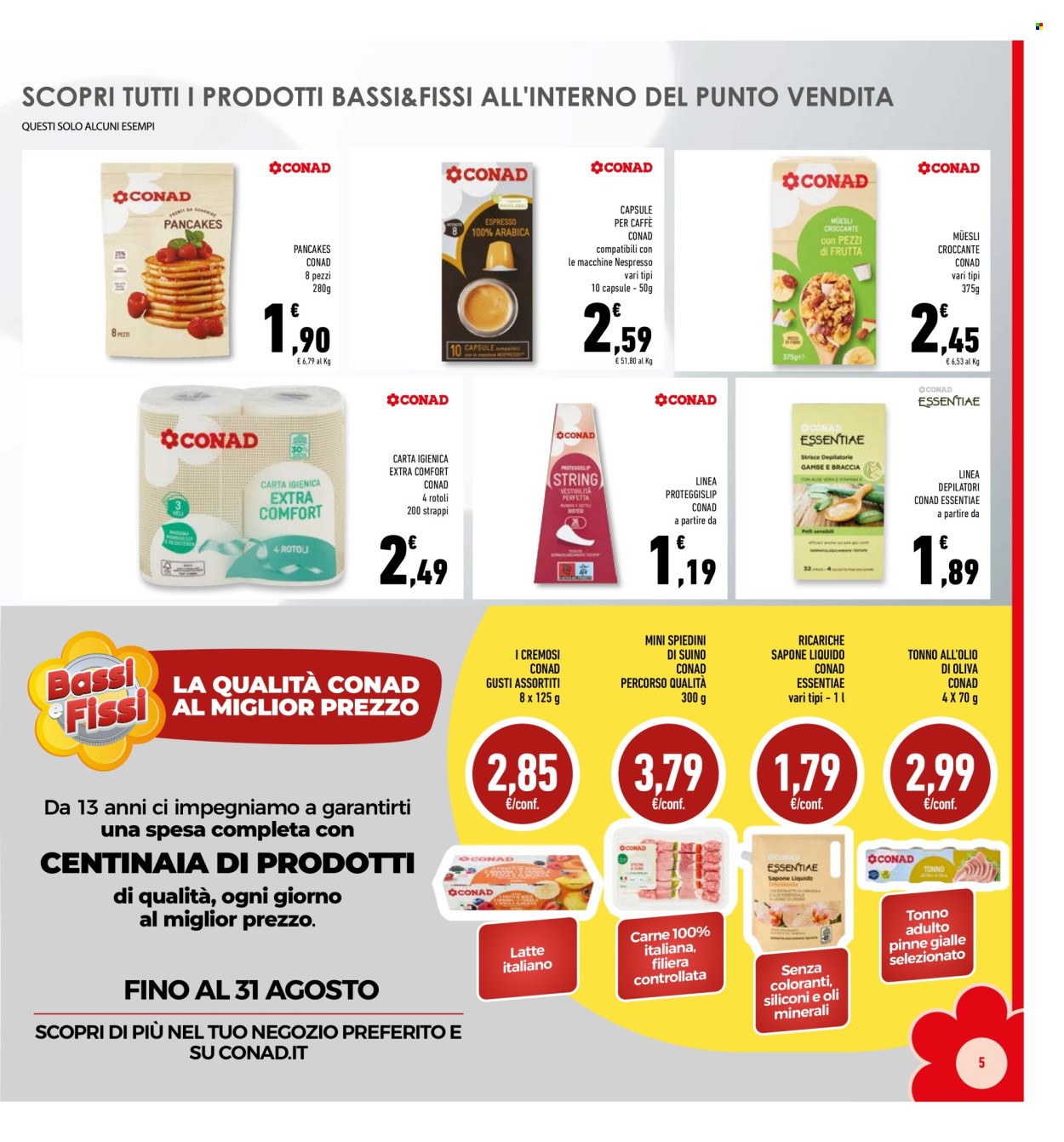 Volantino Conad Superstore - 12/8/2026 - 23/8/2026. Pagina 5