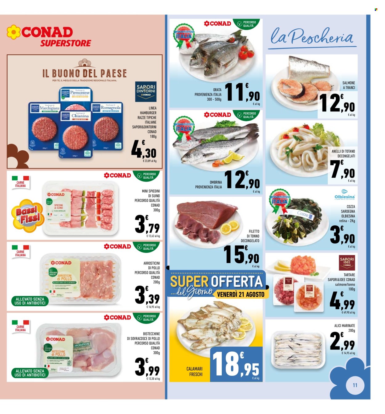 Volantino Conad Superstore - 12/8/2026 - 23/8/2026. Pagina 11