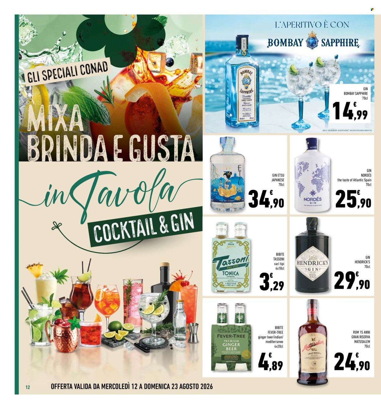 Volantino Conad Superstore - 12/8/2026 - 23/8/2026. Pagina 12