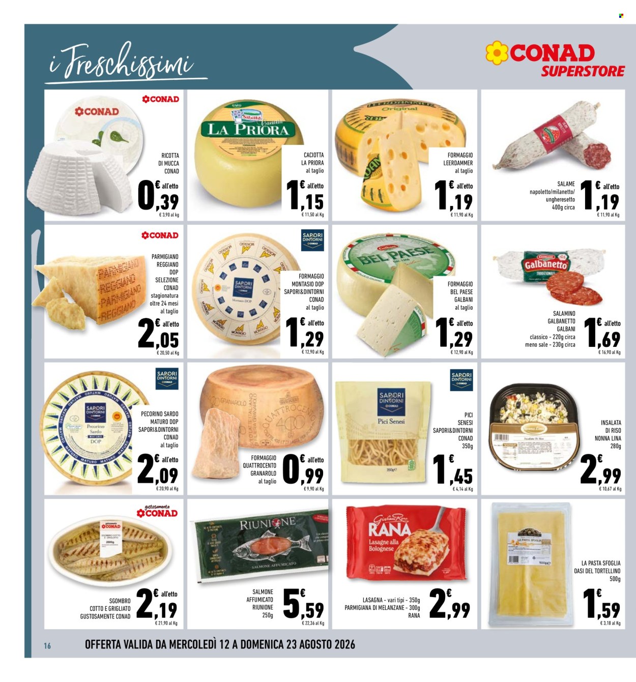 Volantino Conad Superstore - 12/8/2026 - 23/8/2026. Pagina 16
