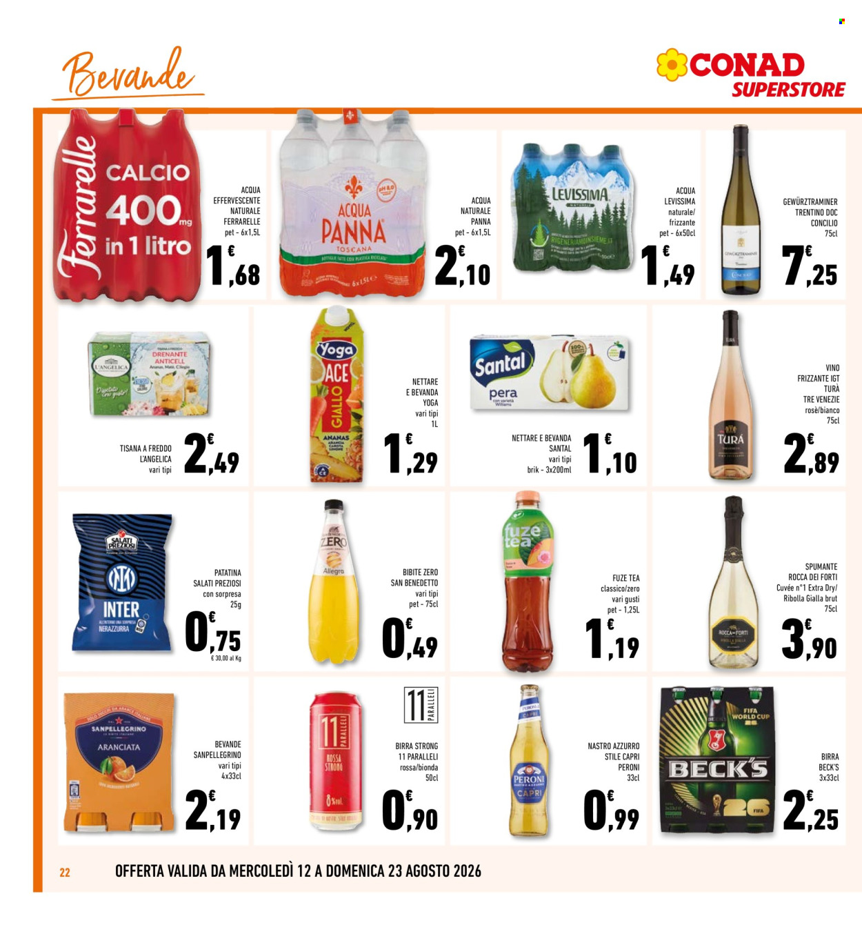 Volantino Conad Superstore - 12/8/2026 - 23/8/2026. Pagina 22
