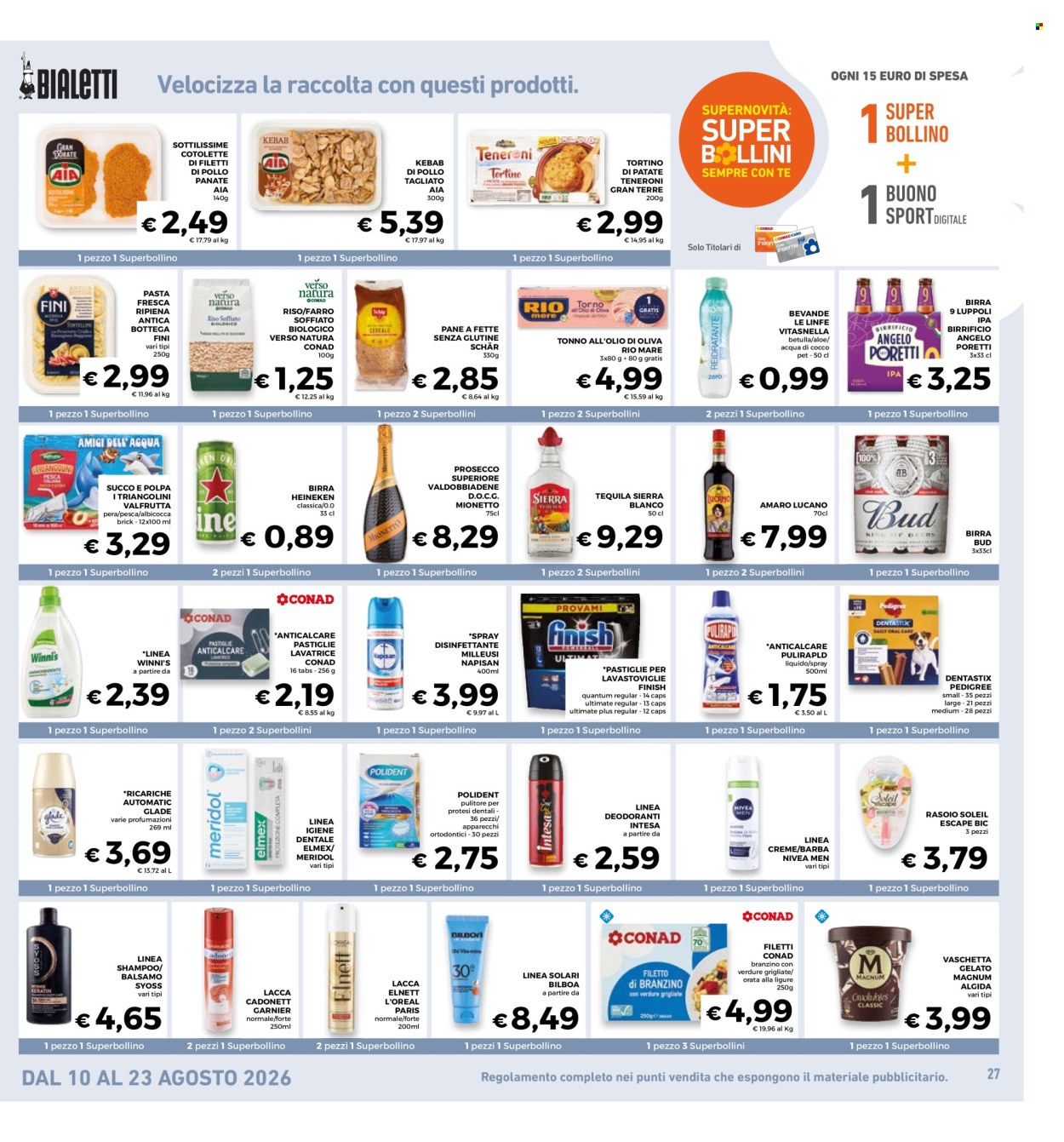 Volantino Conad Superstore - 12/8/2026 - 23/8/2026. Pagina 27