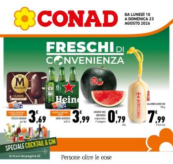Volantino Conad - 10/8/2026 - 23/8/2026.