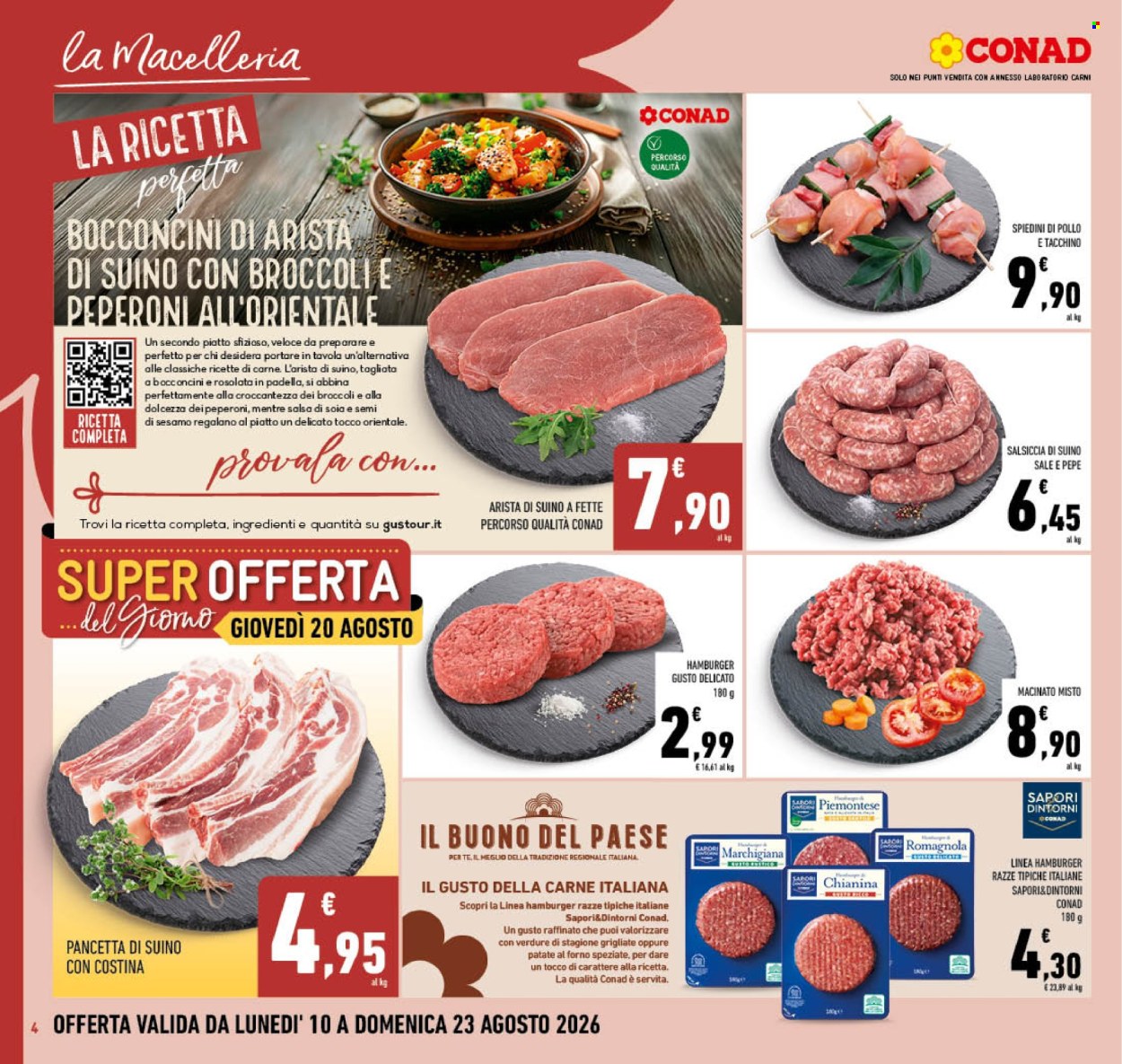 Volantino Conad - 10/8/2026 - 23/8/2026. Pagina 4