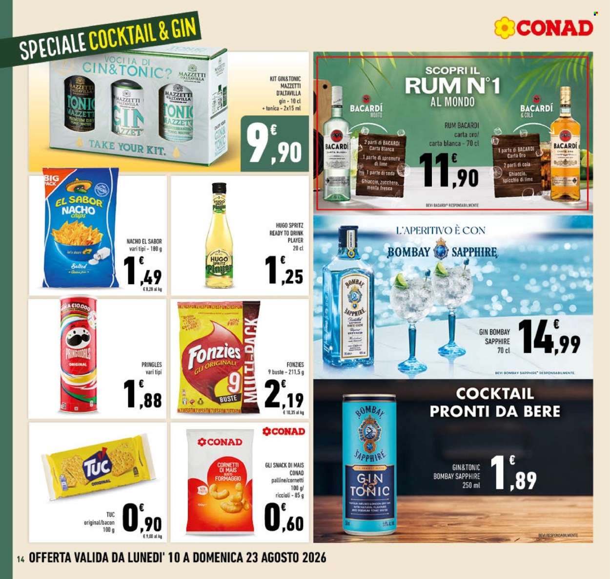 Volantino Conad - 10/8/2026 - 23/8/2026. Pagina 14