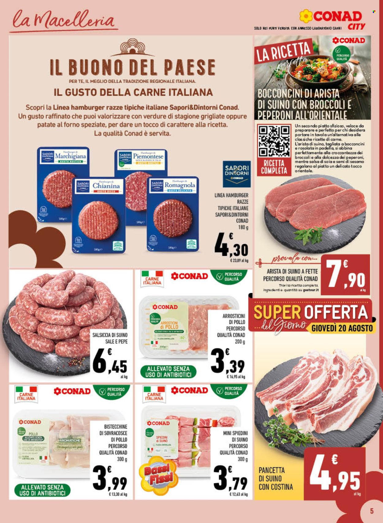 Volantino Conad - 10/8/2026 - 23/8/2026. Pagina 5