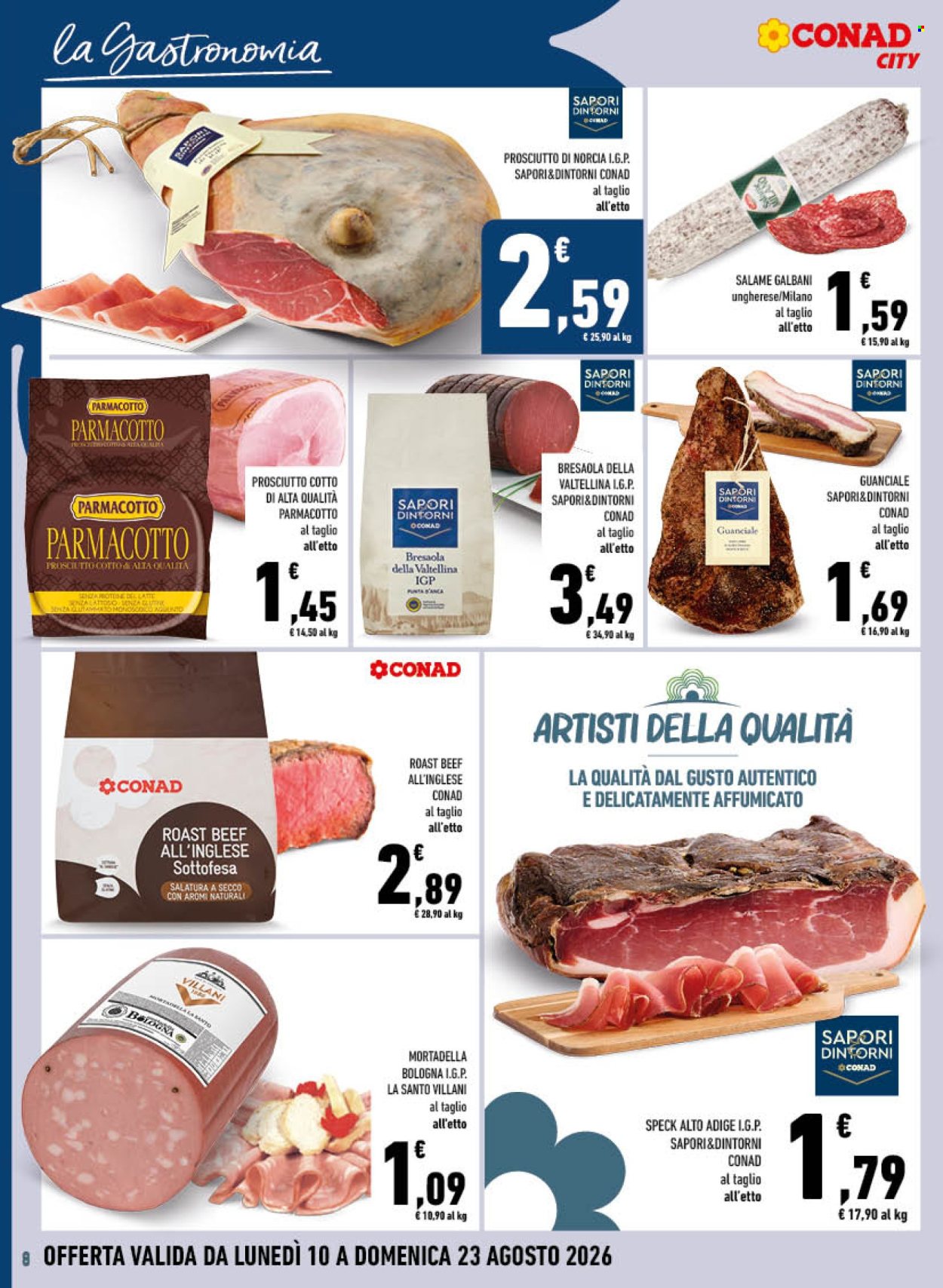 Volantino Conad - 10/8/2026 - 23/8/2026. Pagina 8