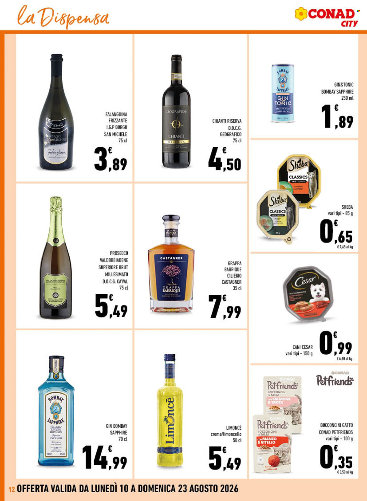Volantino Conad - 10/8/2026 - 23/8/2026. Pagina 12