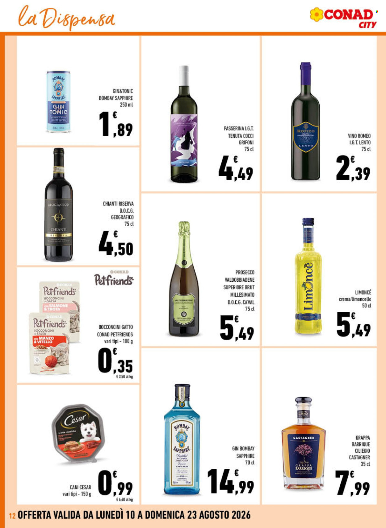 Volantino Conad City - 10/8/2026 - 23/8/2026. Pagina 12