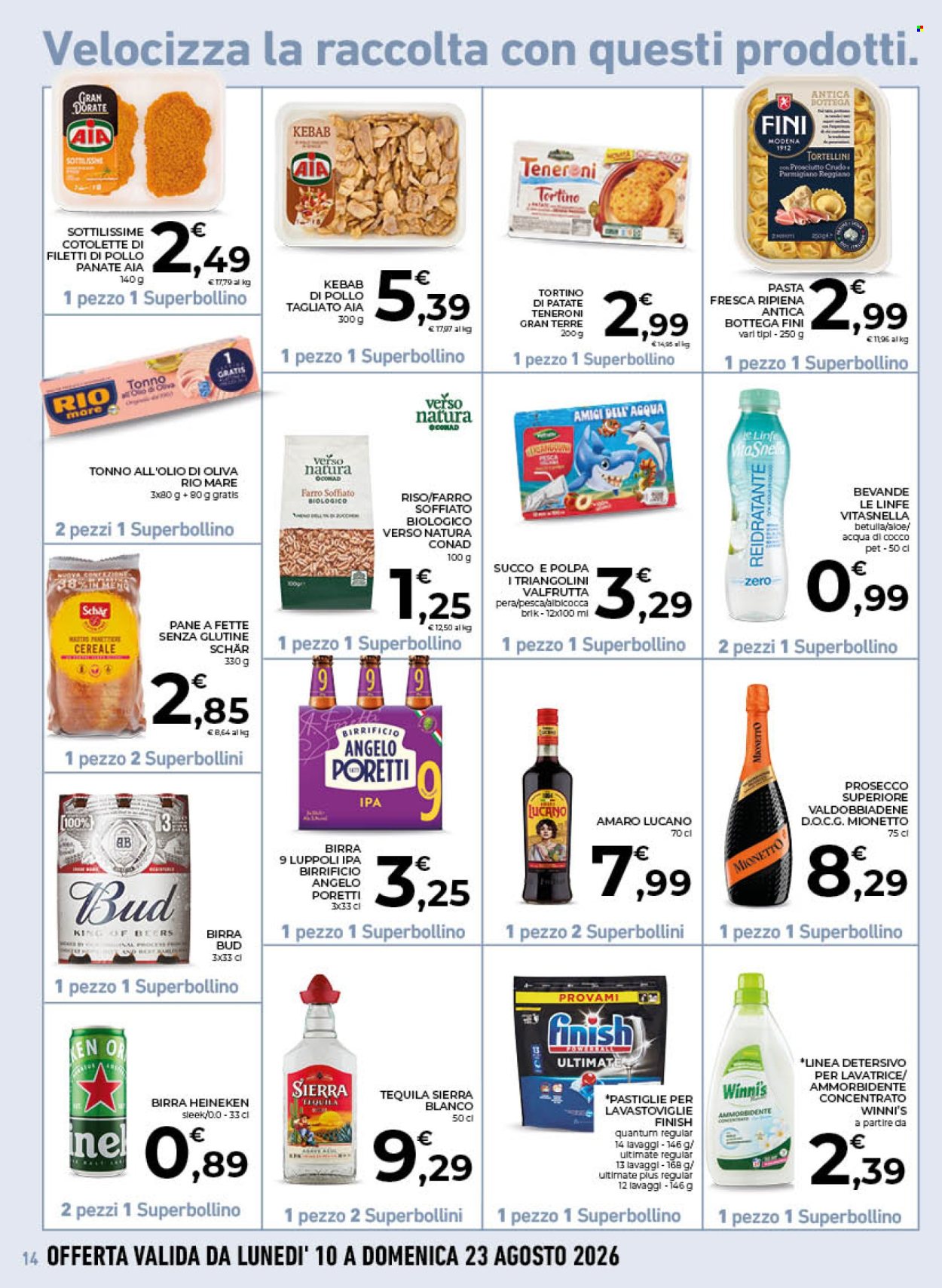 Volantino Conad City - 10/8/2026 - 23/8/2026. Pagina 14
