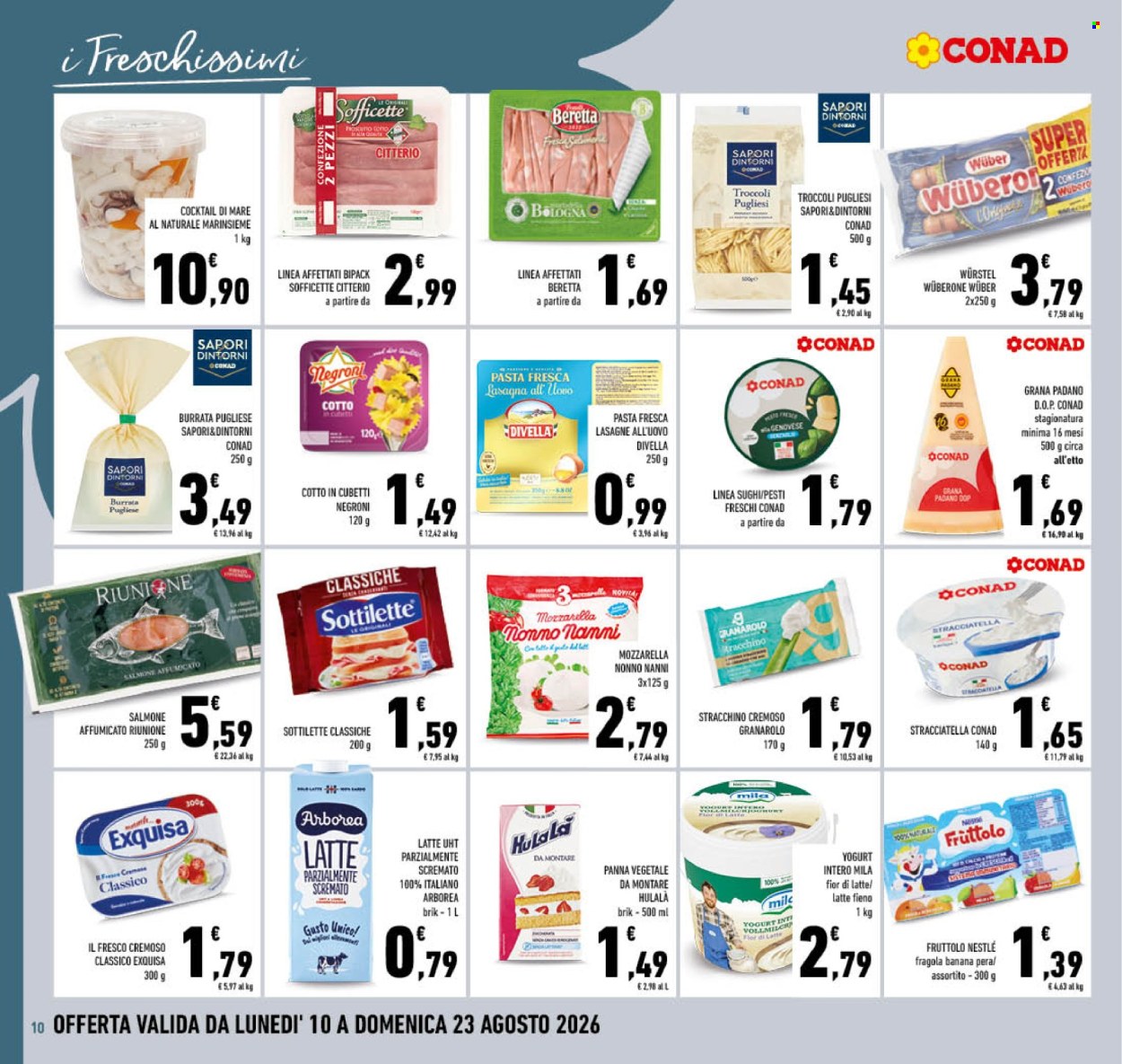 Volantino Conad - 10/8/2026 - 23/8/2026. Pagina 10
