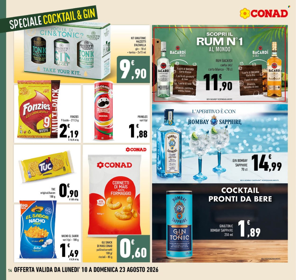 Volantino Conad - 10/8/2026 - 23/8/2026. Pagina 14