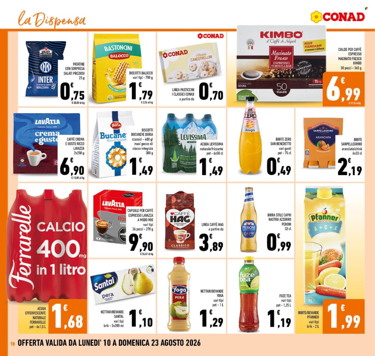 Volantino Conad - 10/8/2026 - 23/8/2026. Pagina 18