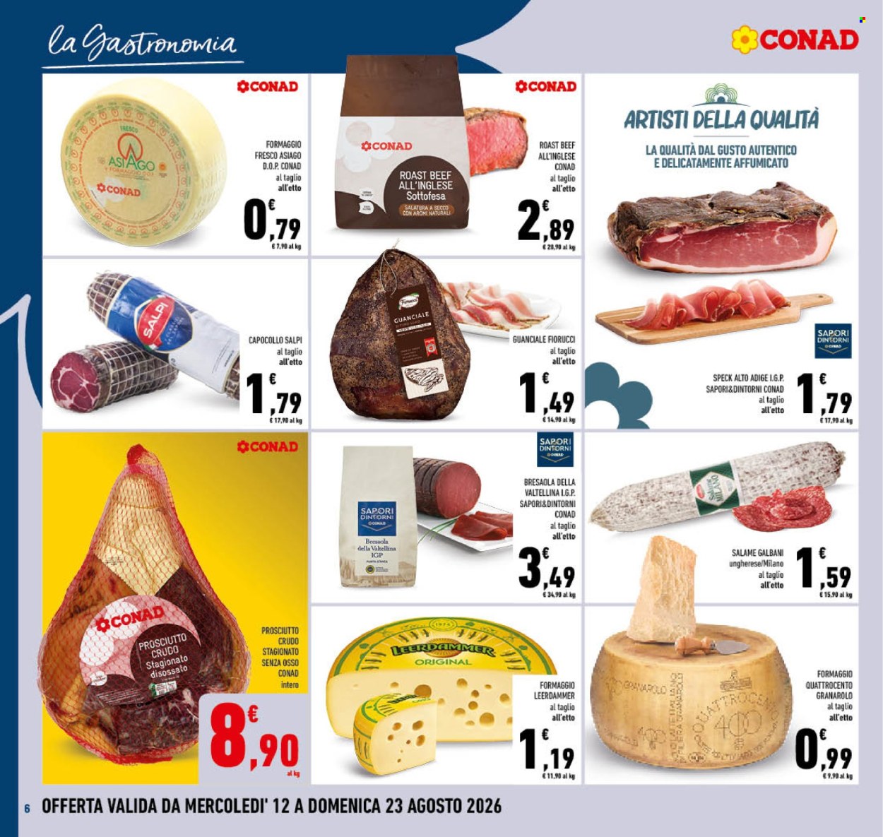 Volantino Conad - 12/8/2026 - 23/8/2026. Pagina 6
