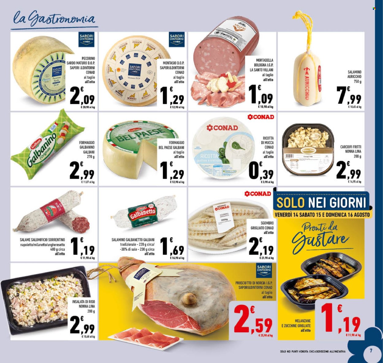 Volantino Conad - 12/8/2026 - 23/8/2026. Pagina 7