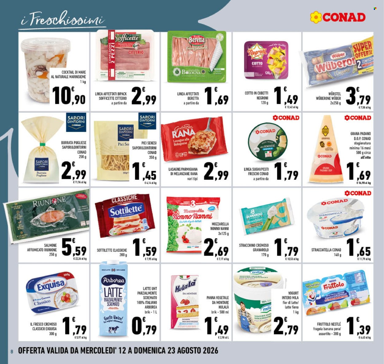 Volantino Conad - 12/8/2026 - 23/8/2026. Pagina 8
