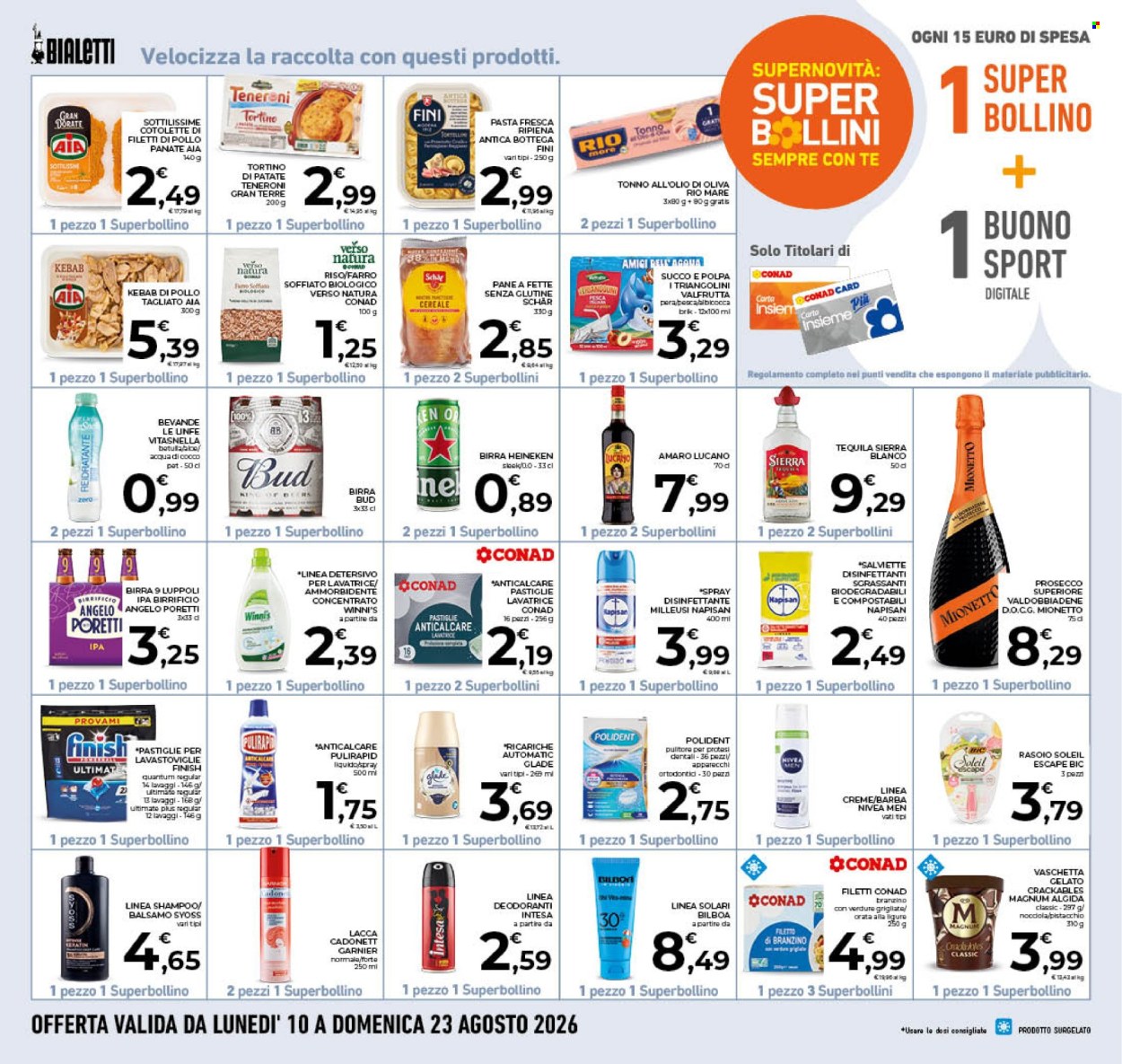 Volantino Conad - 10/8/2026 - 23/8/2026. Pagina 22