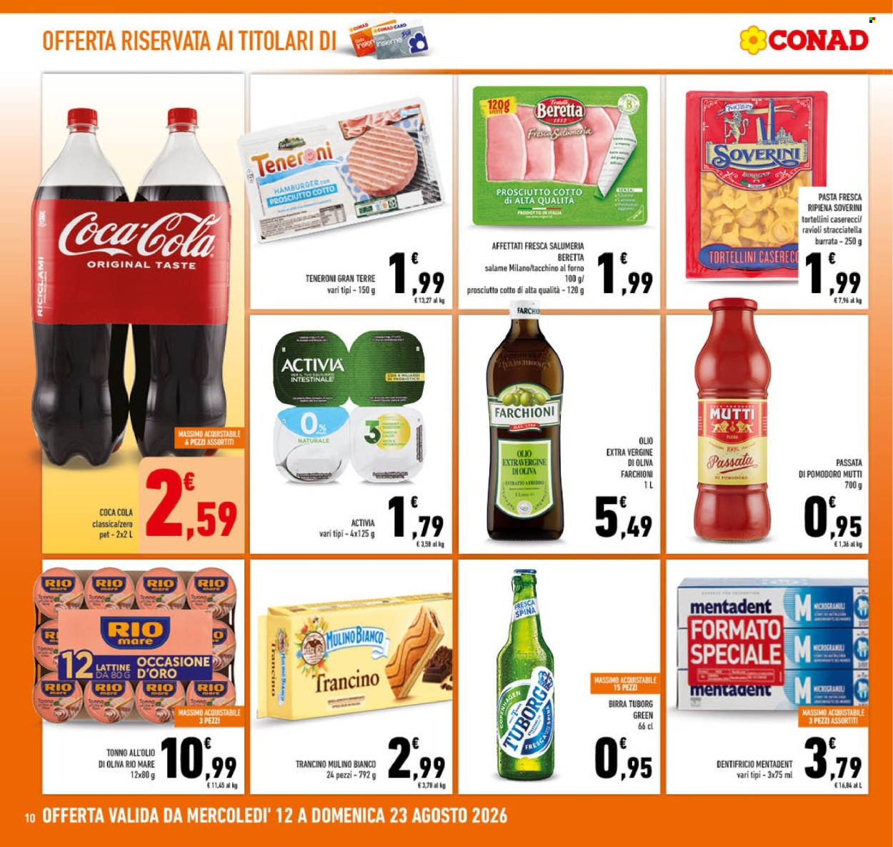 Volantino Conad - 12/8/2026 - 23/8/2026. Pagina 10
