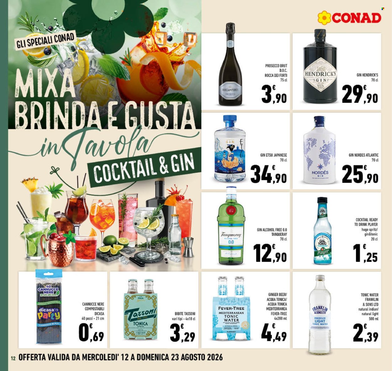 Volantino Conad - 12/8/2026 - 23/8/2026. Pagina 12