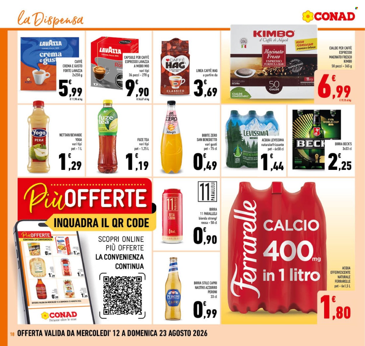 Volantino Conad - 12/8/2026 - 23/8/2026. Pagina 18