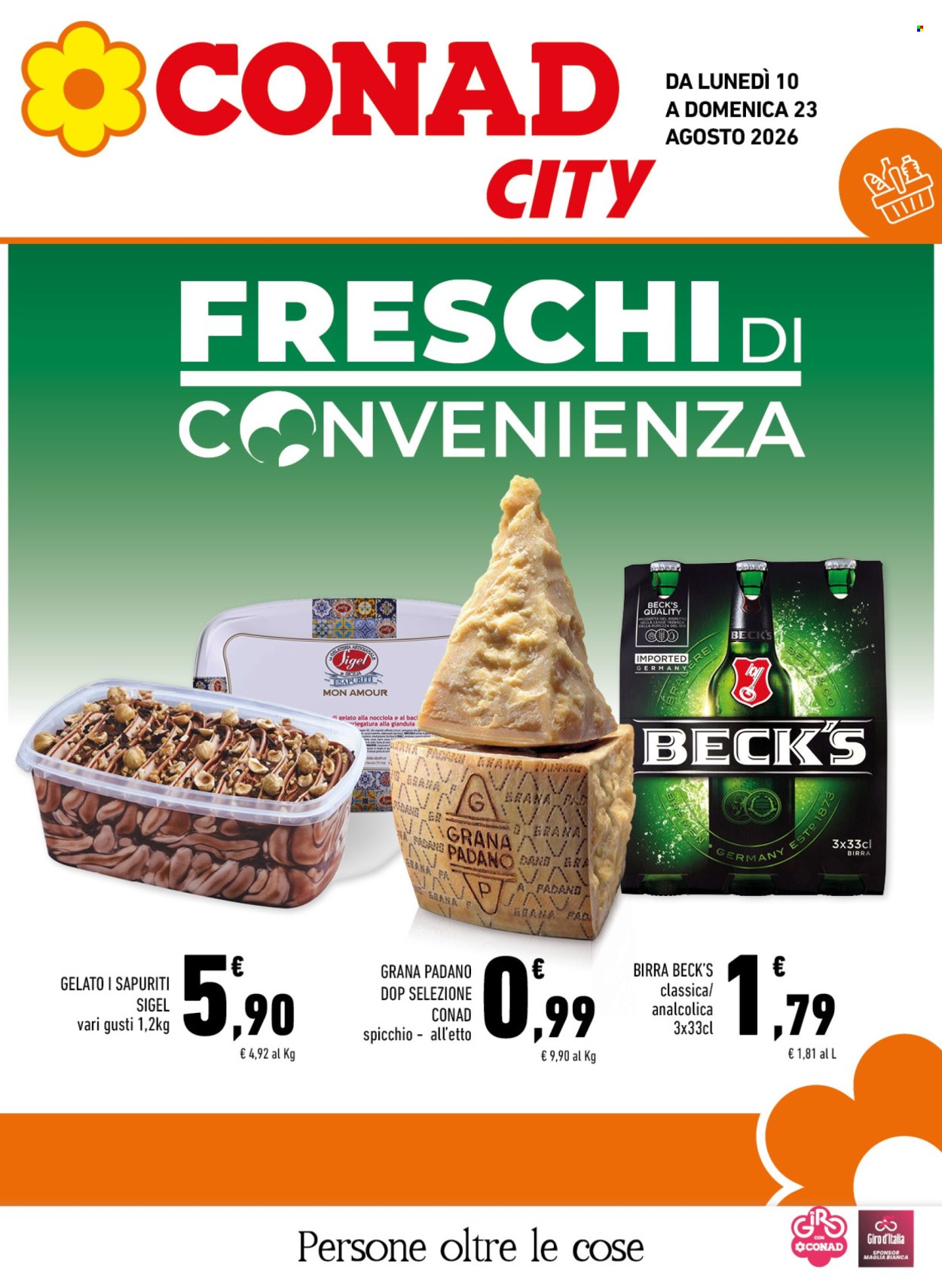 Volantino Conad - 10/8/2026 - 23/8/2026. Pagina 1