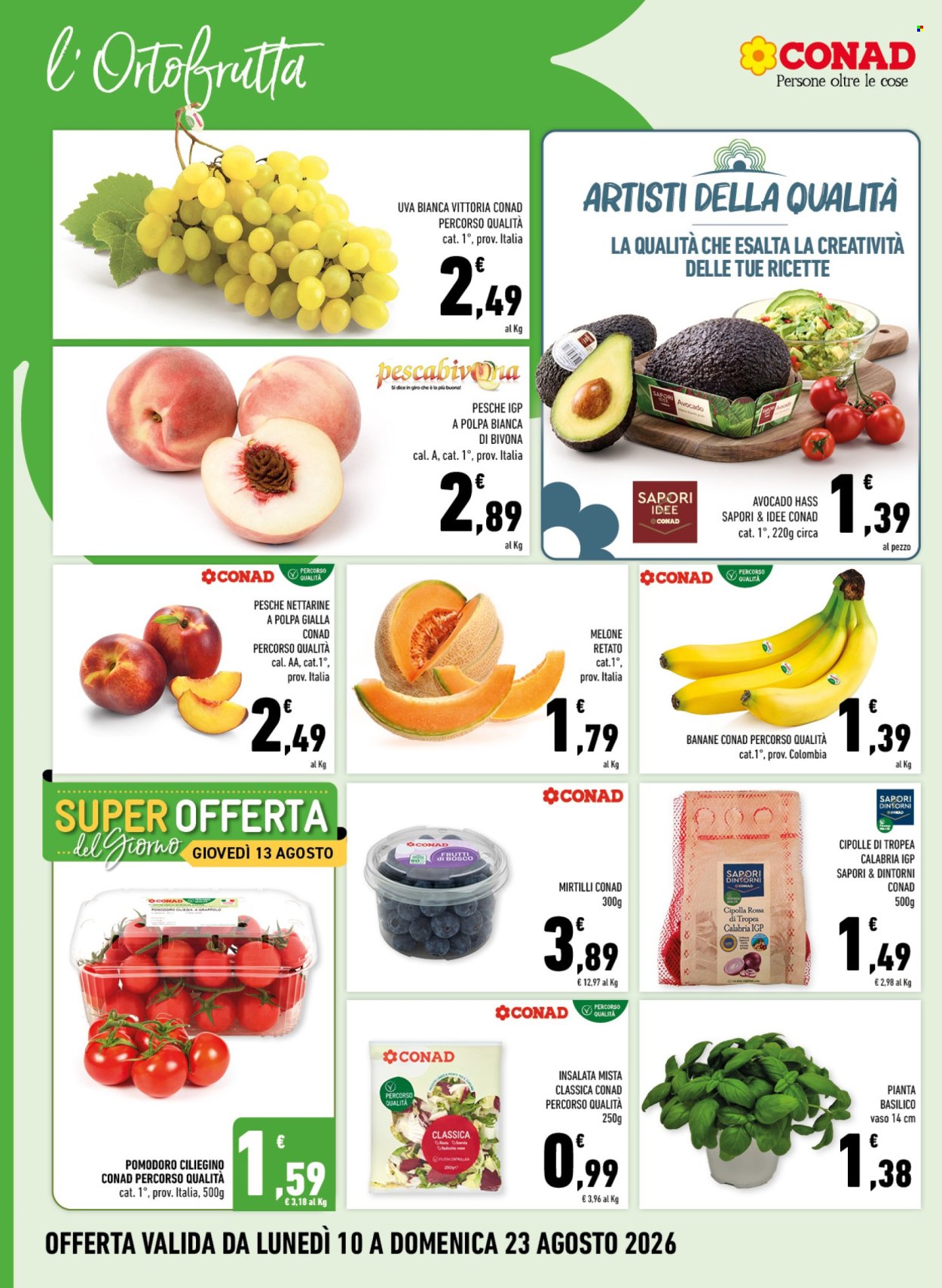 Volantino Conad - 10/8/2026 - 23/8/2026. Pagina 2