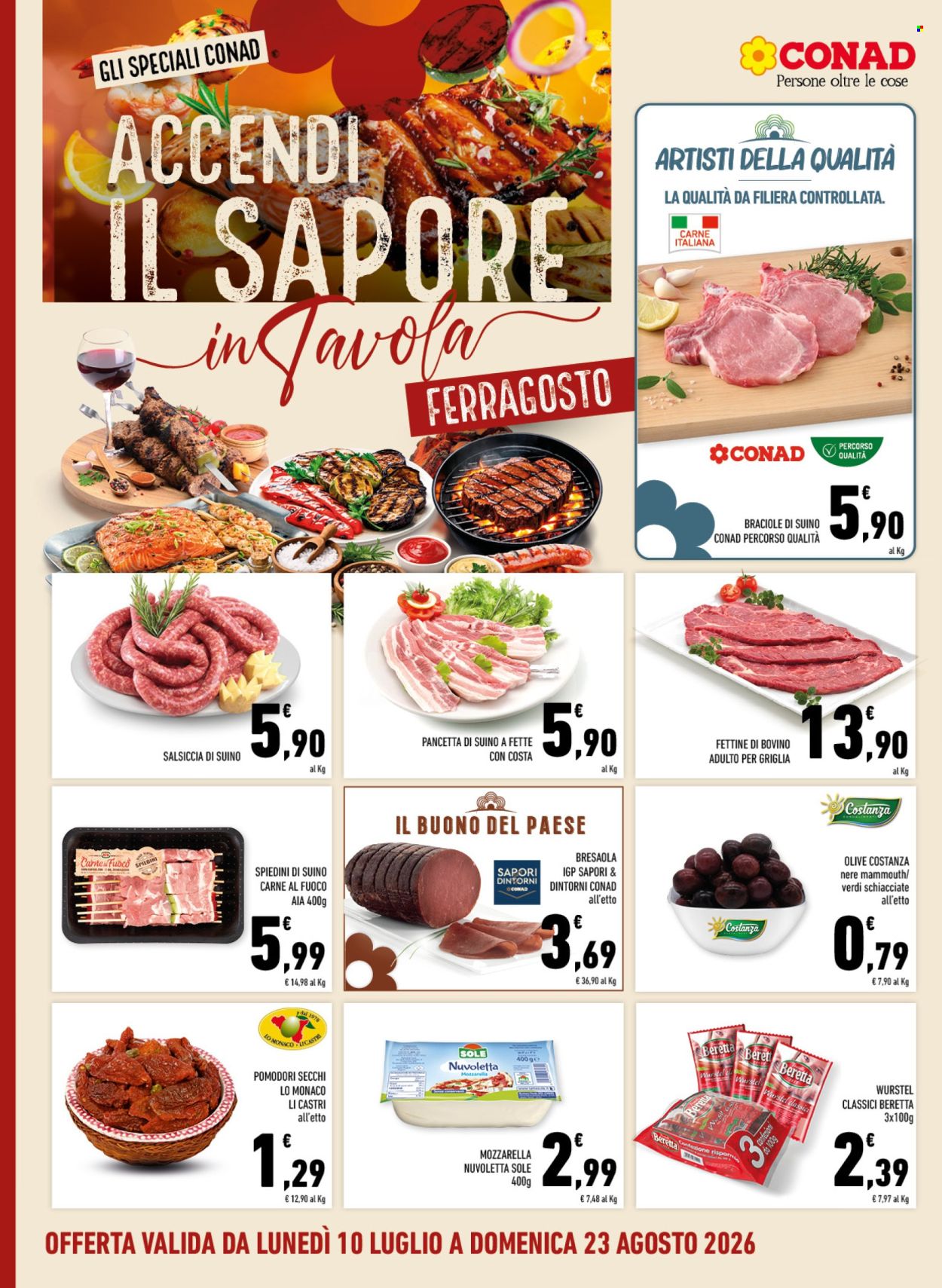 Volantino Conad - 10/8/2026 - 23/8/2026. Pagina 8