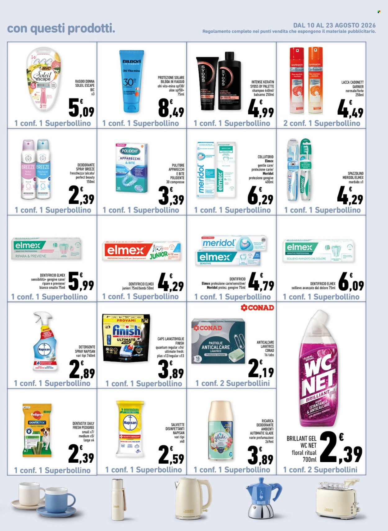 Volantino Conad - 10/8/2026 - 23/8/2026. Pagina 15